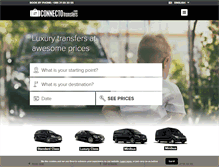 Tablet Screenshot of connectotransfers.com